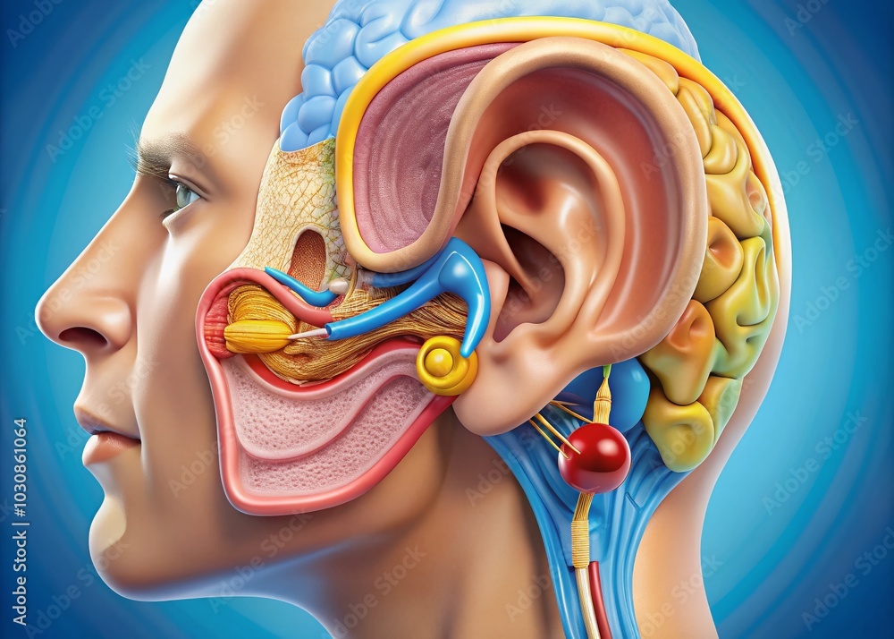 Comprehensive Auditory System Diagram for Understanding Human Hearing ...