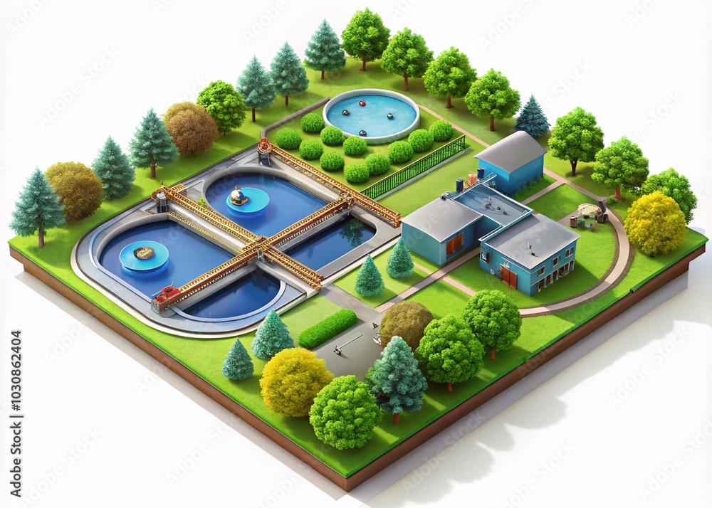Comprehensive Diagram of Aerobic Septic System for Effective Wastewater ...
