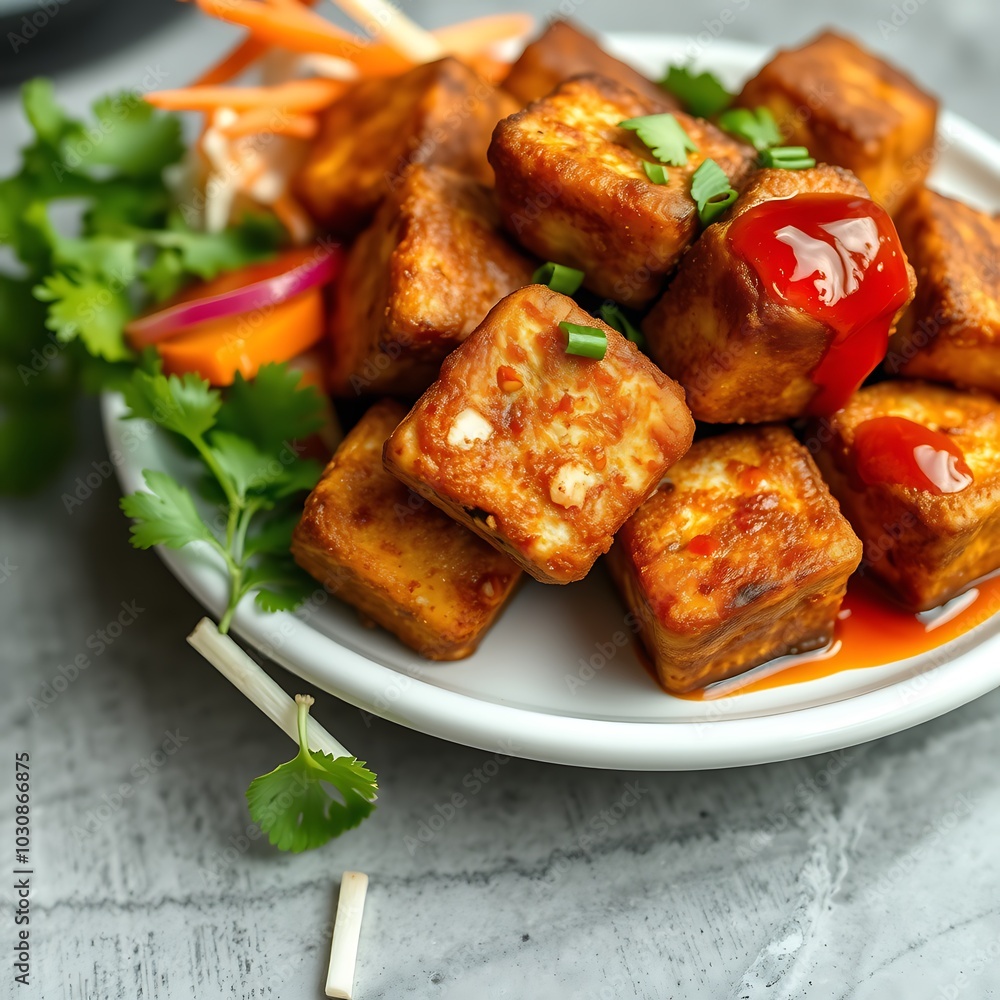 Delicious Taiwanese traditional food dish stinky tofu Delicious Taiwanese traditional food dish stinky tofu