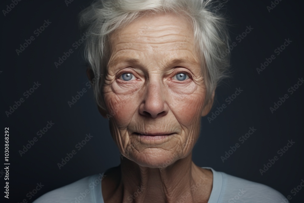 Sad crying Caucasian bruising senior woman portrait on grey background. Elderly gray hair female looking desperate and frustrated, stressed, unhappy and annoyed, Domestic Violence and Emotional Abuse Sad crying Caucasian bruising senior woman portrait on grey background. Elderly gray hair female looking desperate and frustrated, stressed, unhappy and annoyed, Domestic Violence and Emotional Abuse