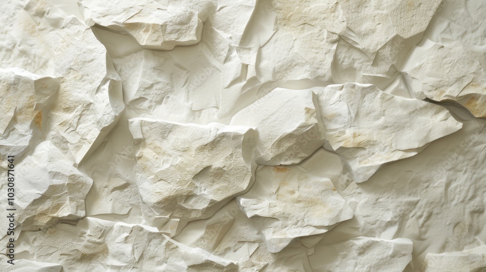 Close-up of a Rough Stone Wall Texture Close-up of a Rough Stone Wall Texture
