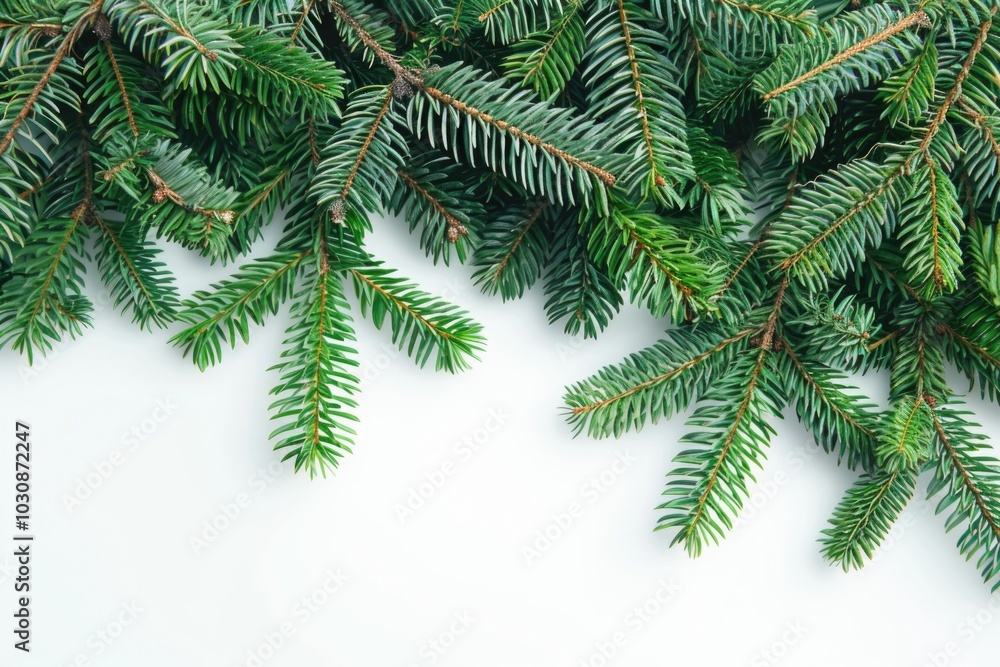 Pine Tree Branch Close Up Pine Tree Branch Close Up