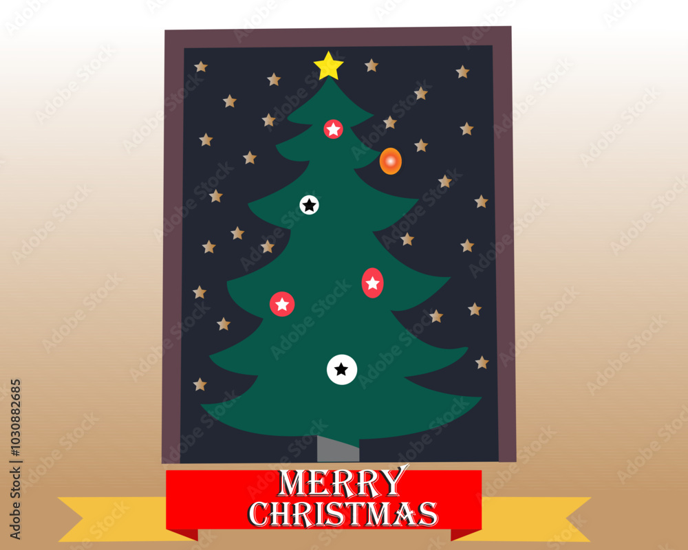 Naklejka premium Vector Art, Icons, and Graphics for Christmas 