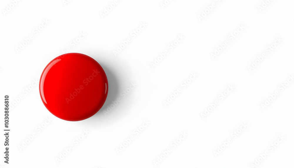 Pin button mockup isolated with white highlights, png Pin button mockup isolated with white highlights, png