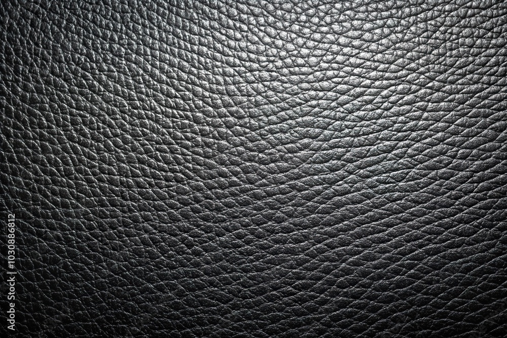 abstract depth of field background of black leather texture