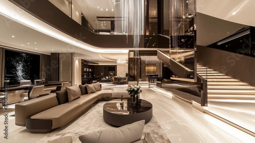 Luxury Interior Photography Featuring High-End Design Elements & Elegant Ambiance	
