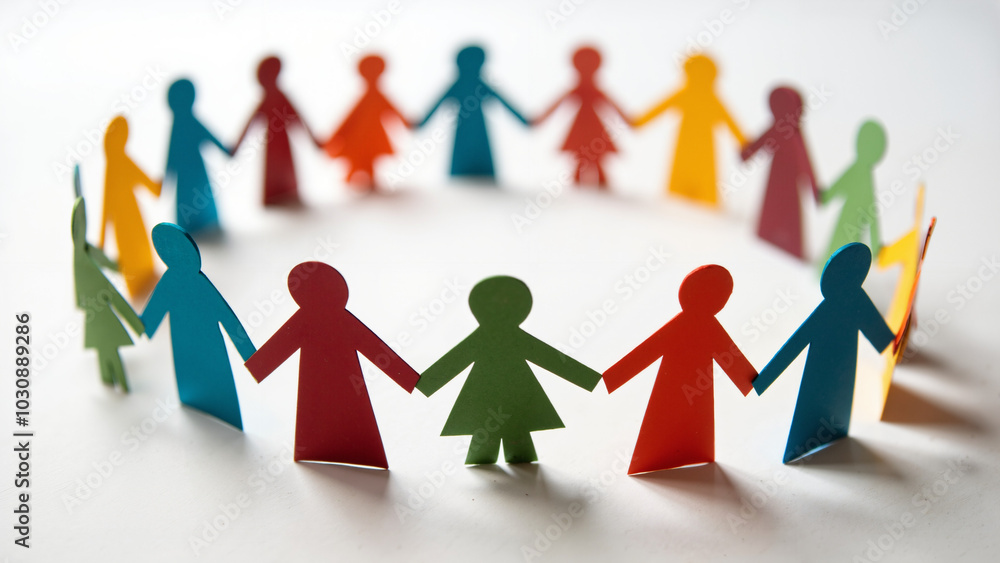 Circle of Colorful Paper People: Diverse Community Representation for Inclusion Campaigns and Educational Materials Circle of Colorful Paper People: Diverse Community Representation for Inclusion Campaigns and Educational Materials