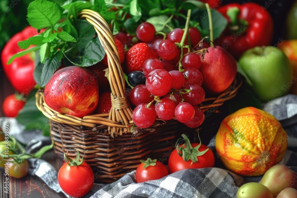Fresh Fruit Basket Fresh Fruit Basket