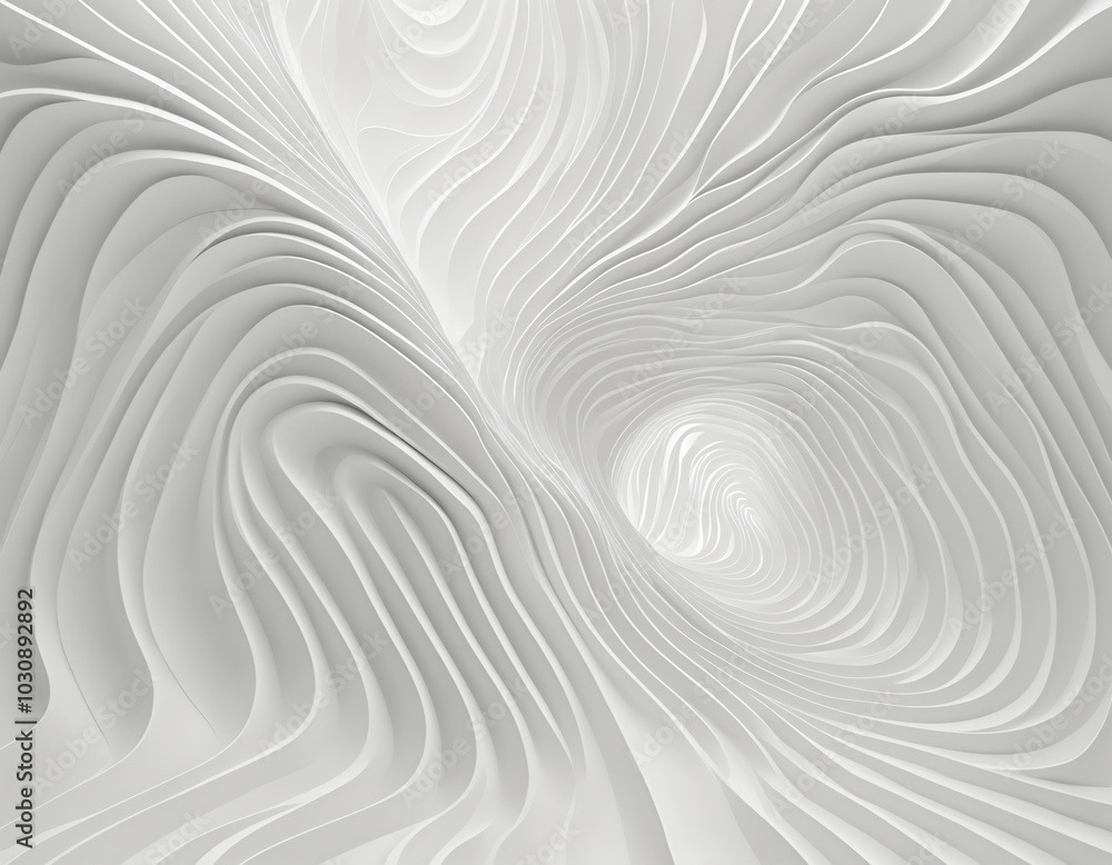 Abstract Organic 3D Geometric Patterns Abstract Organic 3D Geometric Patterns