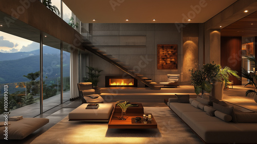 Luxury Interior Photography Featuring High-End Design Elements & Elegant Ambiance	
