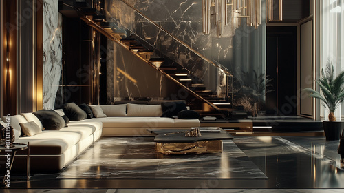 Luxury Interior Photography Featuring High-End Design Elements & Elegant Ambiance	
