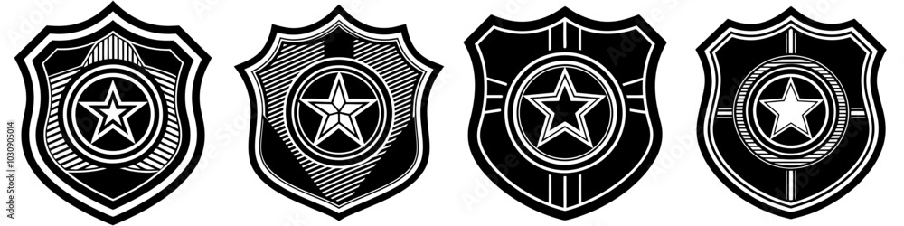 line art vector illustration collection of police badge with wood cutting style. isolate on a white background. SVG and PNG
line art vector illustration collection of police badge with wood cutting style. isolate on a white background. SVG and PNG