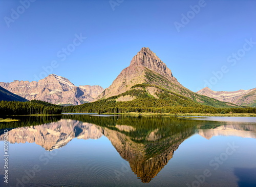 Morning at Many Glacier photo