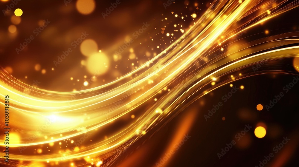 Warm Glowing Light Streaks Abstract Background Warm Glowing Light Streaks Abstract Background