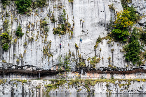 Obraz na płótnie Vorderer Gosausee, Górna Austria w salonie