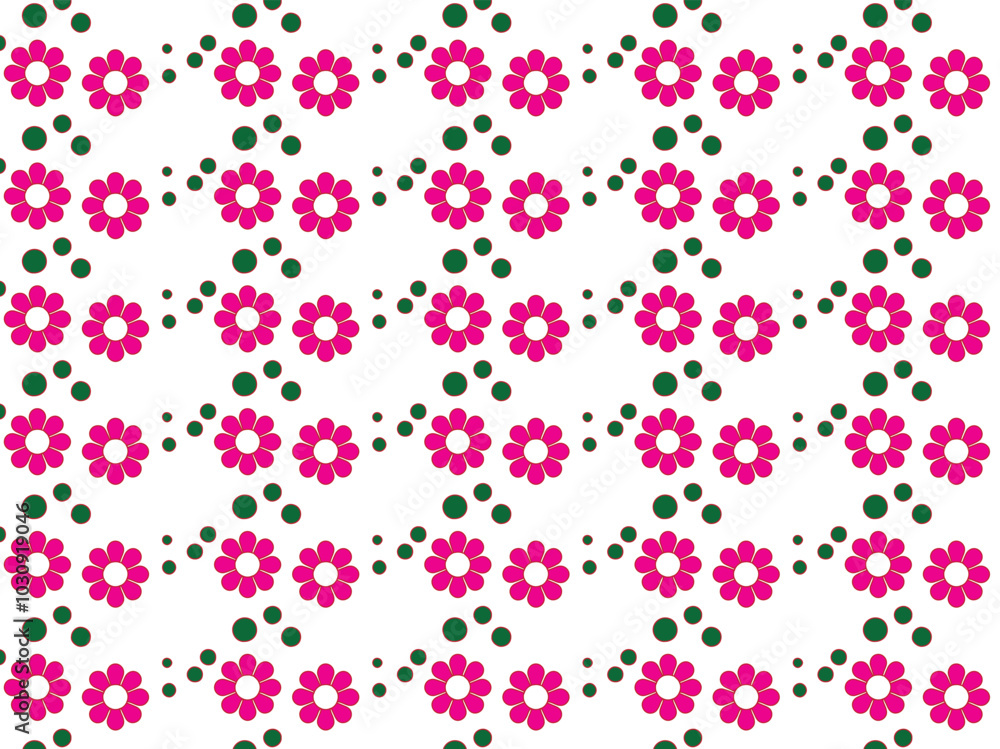 Seamless flower pattern background Seamless flower pattern background