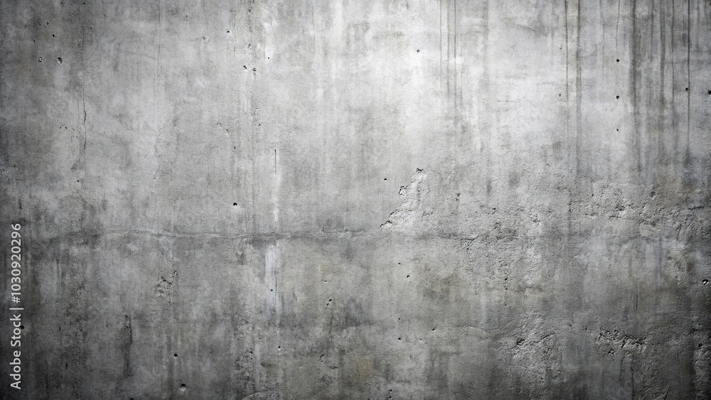 Obraz premium gray concrete wall background texture with leading lines