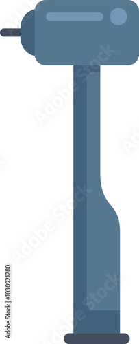 Dental drill, an essential tool for dentists, symbolizing dental care and oral hygiene