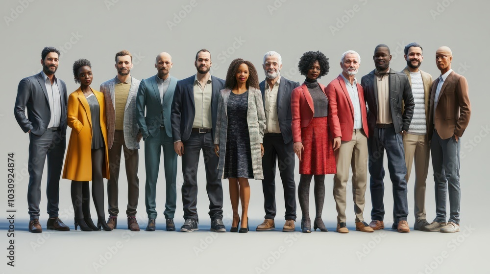 Fototapeta premium Diversity People Group Team Union Concept