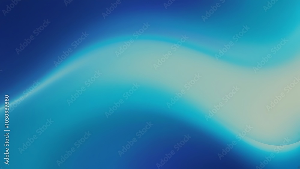 Abstract blue gradient background with waves. Generative Ai. Abstract blue gradient background with waves. Generative Ai.