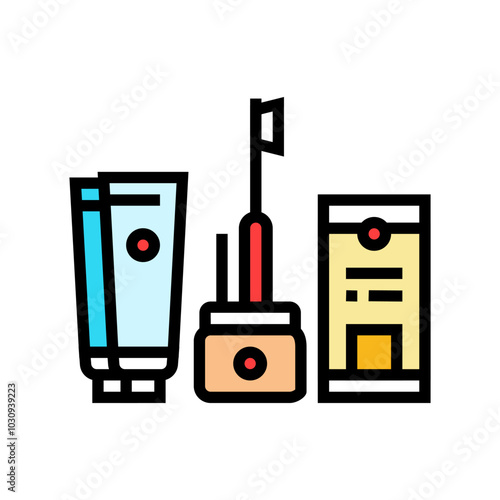 complimentary toiletries color icon vector. complimentary toiletries sign. isolated symbol illustration
