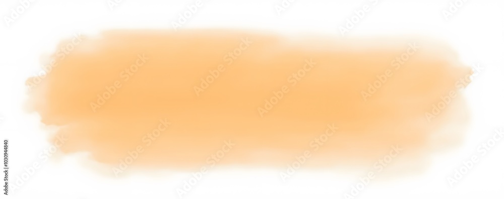 Softly painted orange strokes stand out against a clean white canvas. Softly painted orange strokes stand out against a clean white canvas.