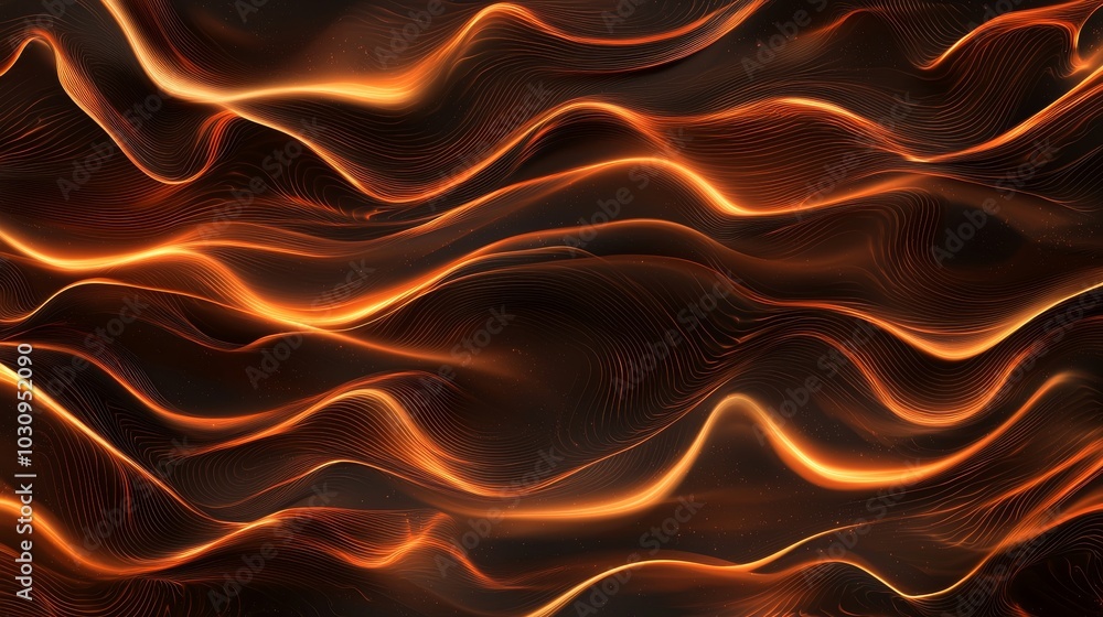 Bright lava flow rendered in abstract, fluid lines, lava abstract, earth energy Bright lava flow rendered in abstract, fluid lines, lava abstract, earth energy