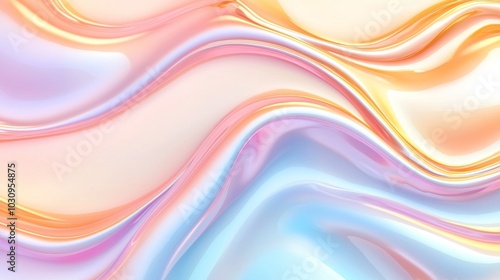 Subtle pastel gradient with a glossy finish, glossy pastel, soft and modern