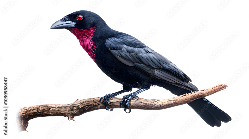 Purple-throated Fruitcrow Bird Perched On A Branch, On Transparent Background PNG, Wallpaper, Cover and Screen for Smartphone, PC, Laptop, Transparent PNG Purple-throated Fruitcrow Bird Perched On A Branch, On Transparent Background PNG, Wallpaper, Cover and Screen for Smartphone, PC, Laptop, Transparent PNG