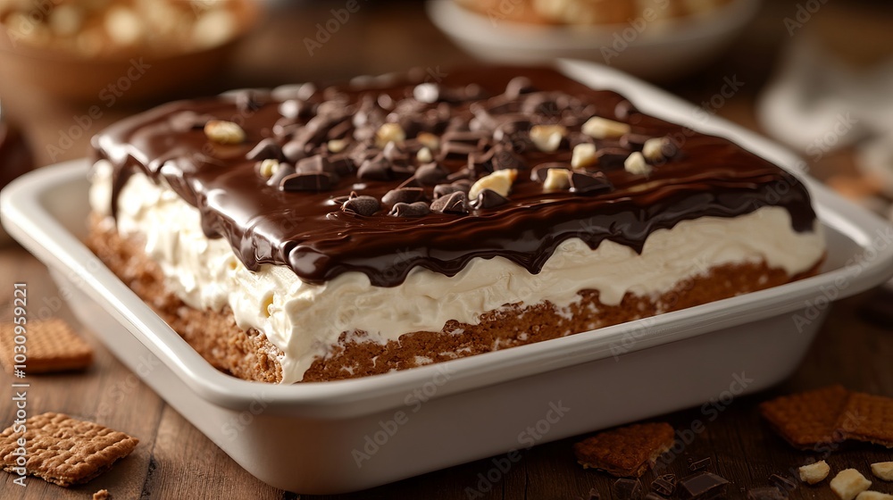Decadent Chocolate Cake with Creamy Frosting Decadent Chocolate Cake with Creamy Frosting