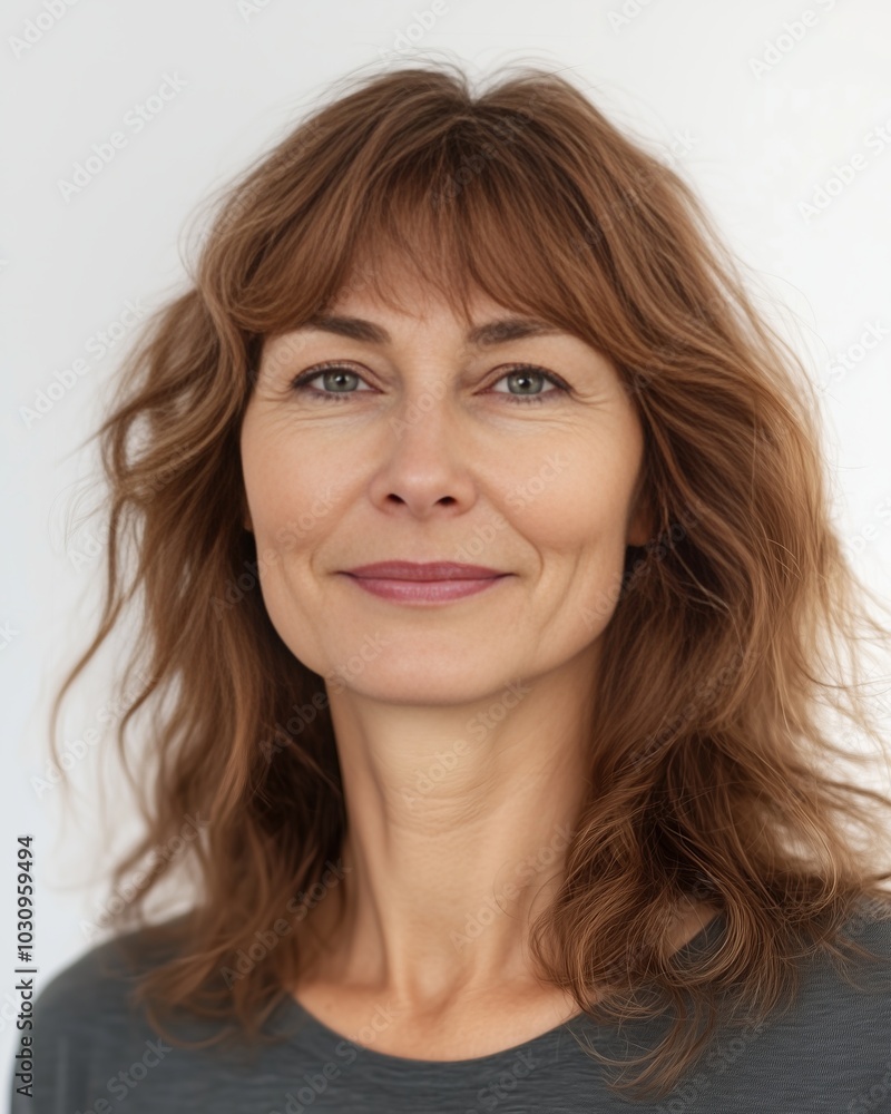 Portrait of a Confident Mature Woman with Natural Beauty, Perfect for Professional Profiles, Health and Wellness, and Lifestyle Concepts Portrait of a Confident Mature Woman with Natural Beauty, Perfect for Professional Profiles, Health and Wellness, and Lifestyle Concepts