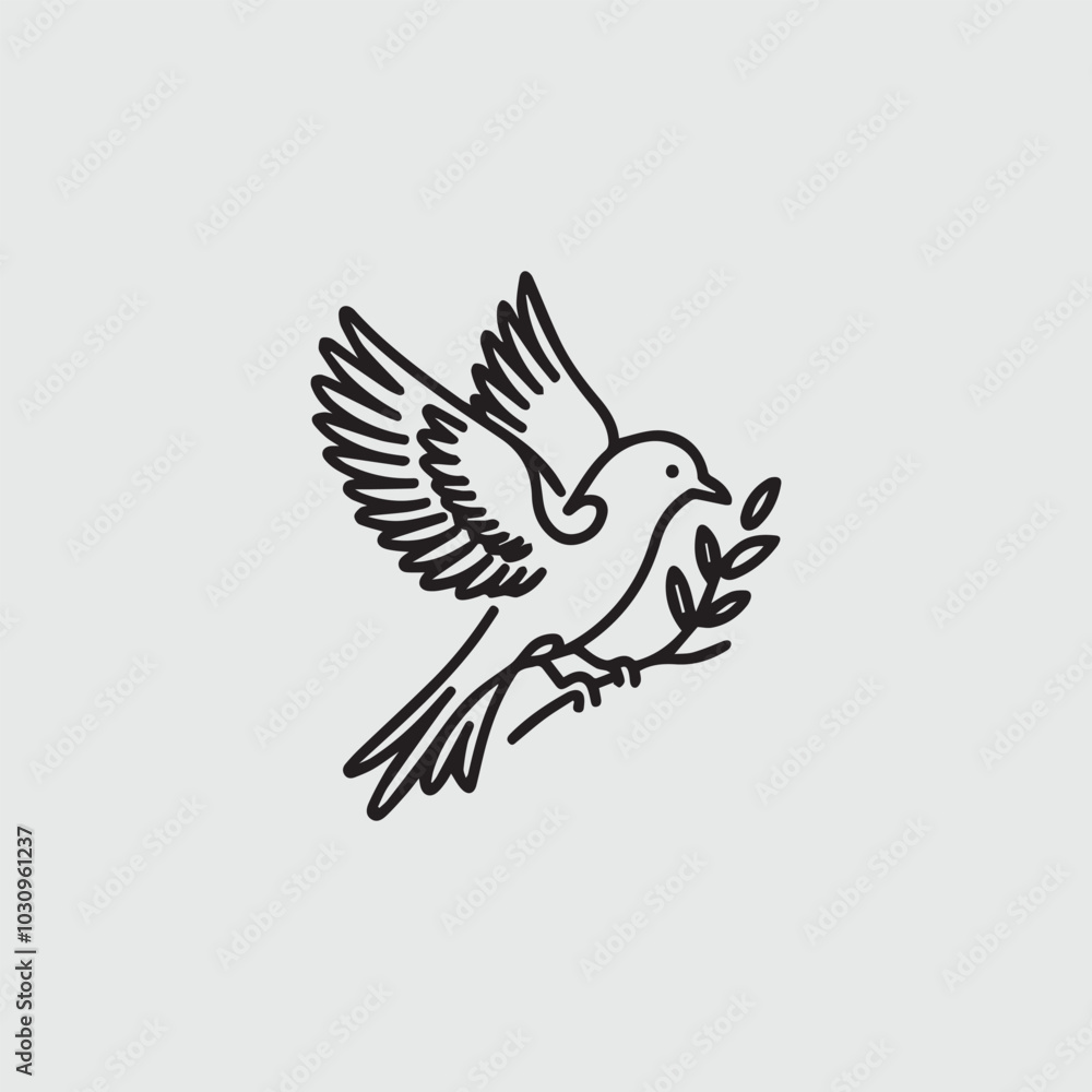 Obraz premium bird in the sky