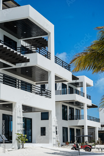 modern building with sky