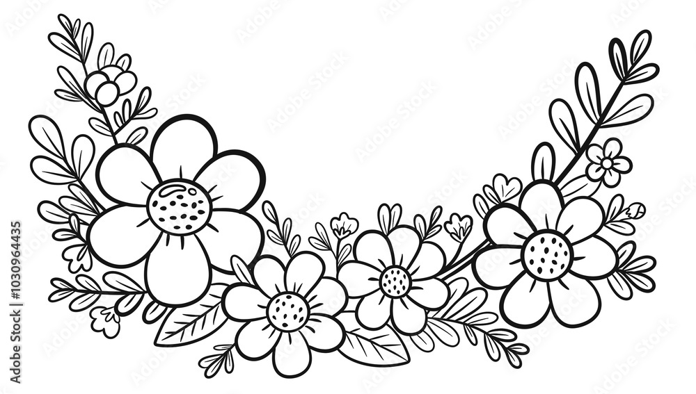 background with flowers