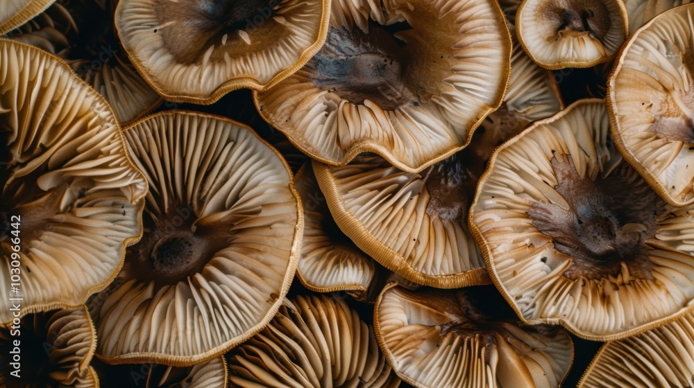 Mushroom captured on a gentle background, awesome natural texture. Background tranquil, mushroom dominant. Mushroom captured on a gentle background, awesome natural texture. Background tranquil, mushroom dominant.