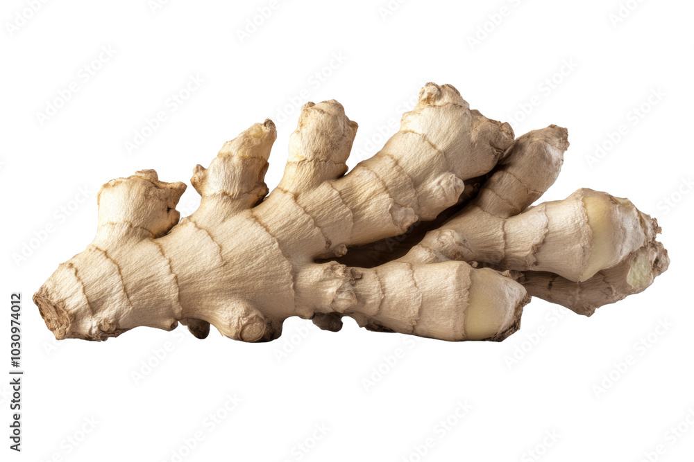 Fresh ginger root against a white isolated background. Fresh ginger root against a white isolated background.