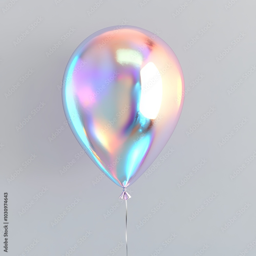 Holographic Balloon - Colorful Celebration Holographic Balloon - Colorful Celebration