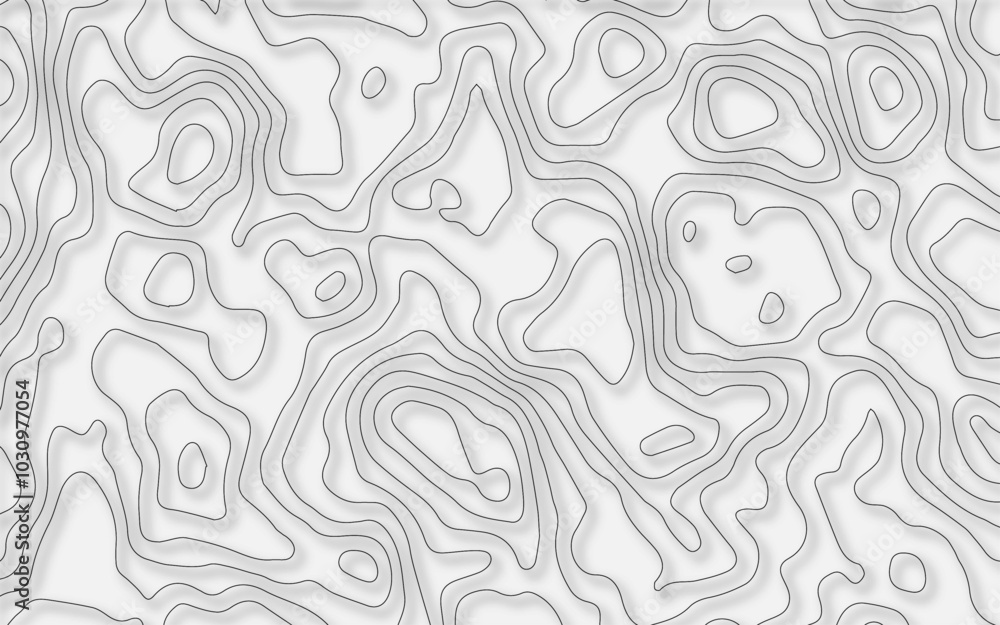 Vector topographic map background. Business concept. Abstract vector illustration. Vector topographic map background. Business concept. Abstract vector illustration.