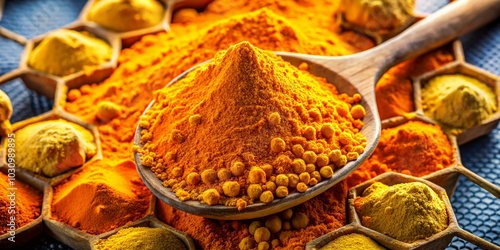 Explore the Chemical Structure of Curcumin: A Natural Compound with Potential Health Benefits and Antioxidant photo