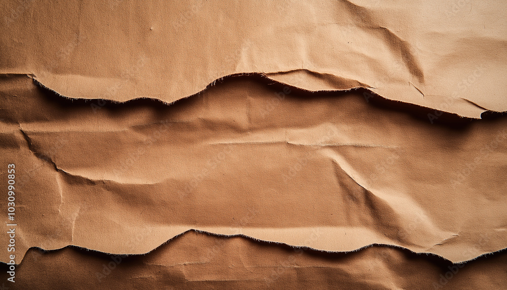 Brown Wrinkled Paper Texture for Natural and Rustic Background in Creative Design, Eco-Friendly Packaging, and Artistic Backdrops Brown Wrinkled Paper Texture for Natural and Rustic Background in Creative Design, Eco-Friendly Packaging, and Artistic Backdrops