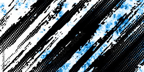 Diagonal dash line texture. Black slanted dashed lines pattern background dot. Straight tilted interrupted stripes wallpaper.