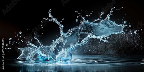 Wallpaper Mural Utilize Photoshop to create stunning water spray graphics. Torontodigital.ca