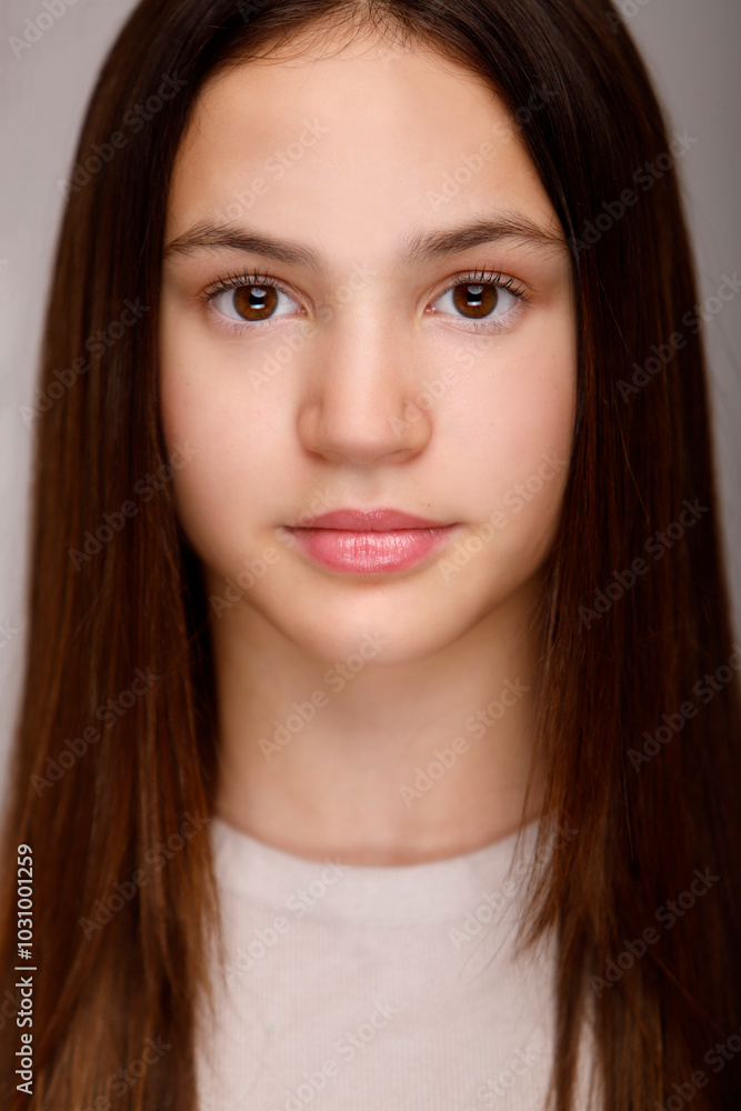 portrait of teenager looking at camera portrait of teenager looking at camera