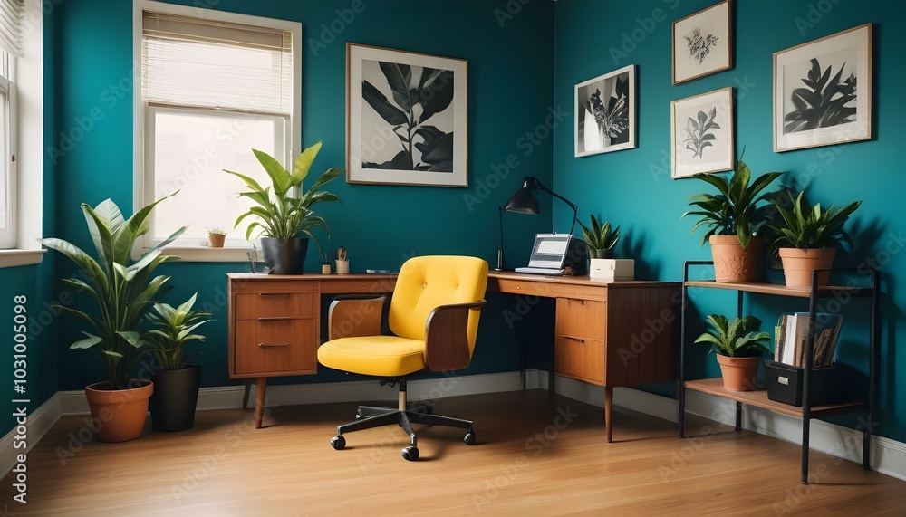 Photo modern style interior room 3d illustration Photo modern style interior room 3d illustration