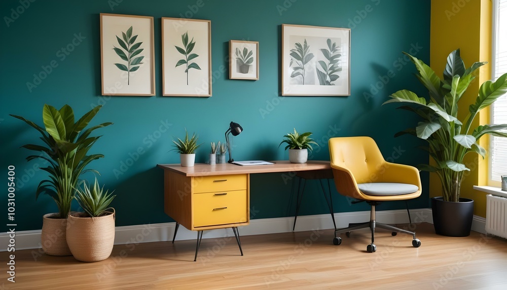 Photo modern style interior room 3d illustration Photo modern style interior room 3d illustration