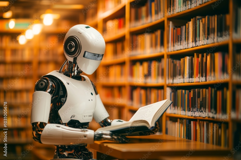 Artificial Intelligence Research in a Cozy Library Setting