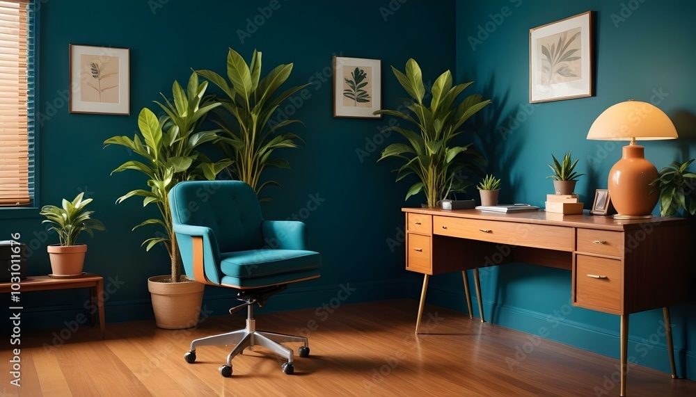 Photo modern style interior room 3d illustration Photo modern style interior room 3d illustration