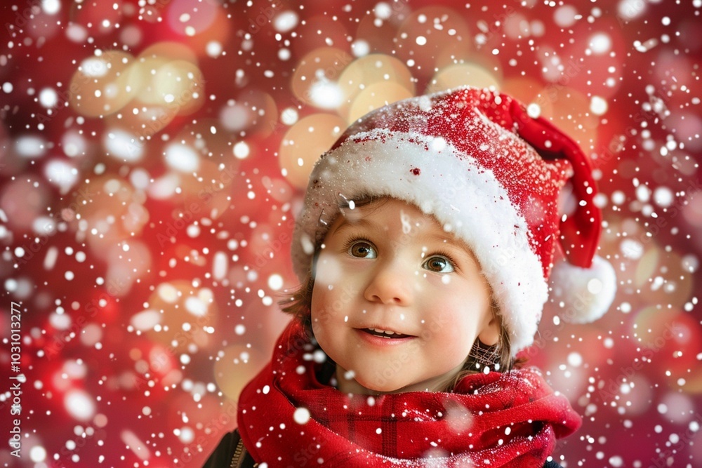 Gorgeous cozy bohemian Christmas background for cards and other projects Gorgeous cozy bohemian Christmas background for cards and other projects