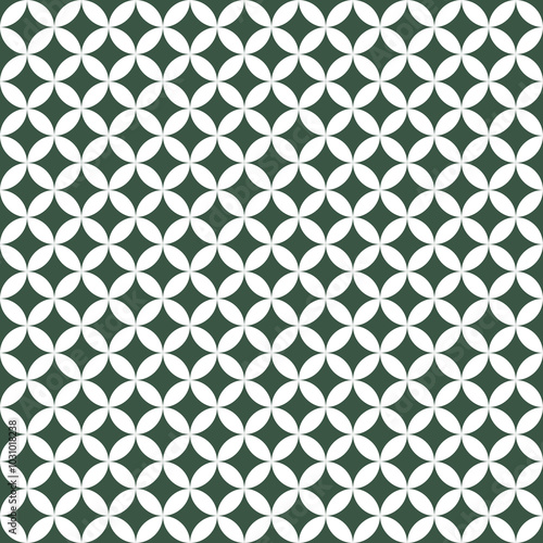 Japanese geometric seamless pattern