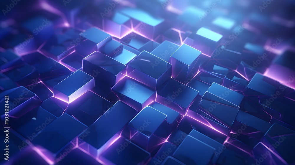 3d rendering of blue and purple abstract geometric background. Scene for advertising, technology, showcase, banner, game, sport, cosmetic, business, metaverse. Sci-Fi Illustration. Product display 3d rendering of blue and purple abstract geometric background. Scene for advertising, technology, showcase, banner, game, sport, cosmetic, business, metaverse. Sci-Fi Illustration. Product display